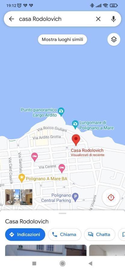 Casa Rodolovich Locazione Breve Apartment โปลีญาโนอามาเร ภายนอก รูปภาพ